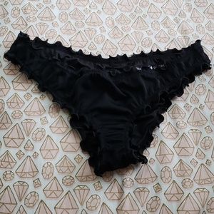 Black bikini bottoms